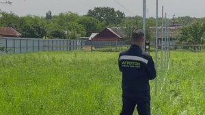 Процесс установки заборов