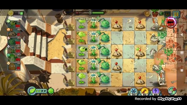 Египетская сила в Plants vs Zombies 2 .4-Я Серия. смотреть онлайн