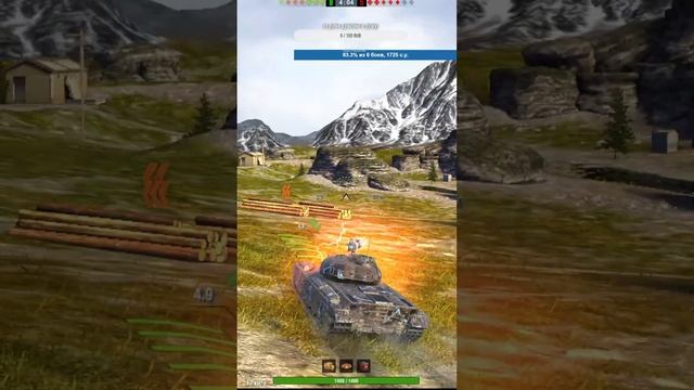ПОДНИМАЮ ПРОЦЕНТ ПОБЕД TANKS BLITZ #tanksblitz смотреть онлайн