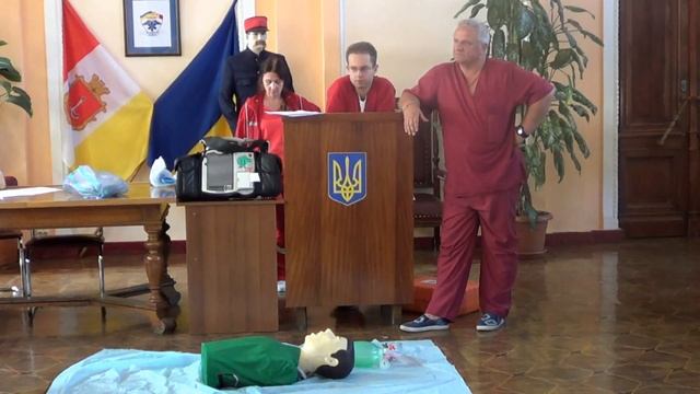 Практические занятия по реанимации на Одесской станц? смотреть онлайн