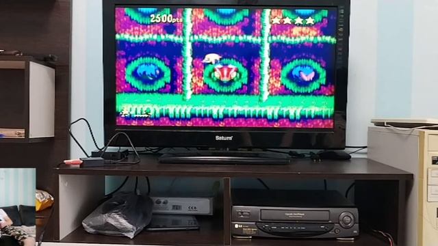Ristar игра для Sega mega drive на PS2 смотреть онлайн