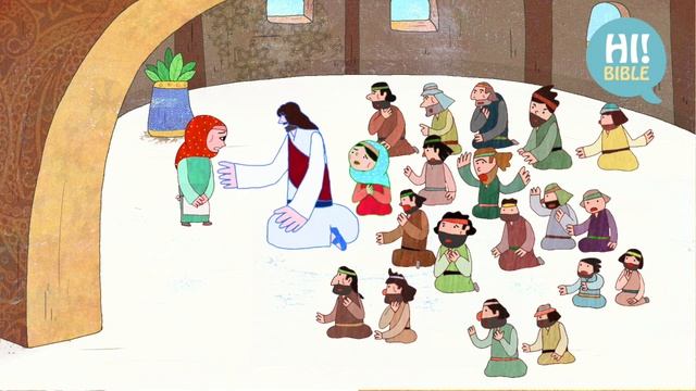 [Привет Библия]E.418“Мария выбрала хорошее”(от Луки 10:38-