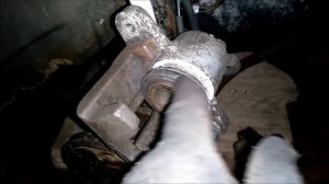 Датсун  Он - До. Закис передний тормозной цилиндр