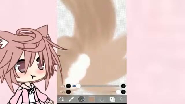 Как нарисавать красивые волосы в Gacha Life👑