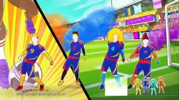 Just dance футболисты
