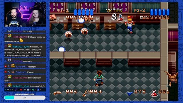 Семейный кооп |Ghoul Patrol (SNES) | Продолжение Zombies Ate My Neighbors |