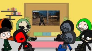 Реакция сталкеров на группировки из модов☢ #гачалайф