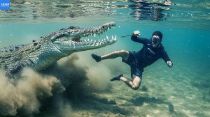 Гребнистый Крокодил в Деле! Эти Гиганты атакуют Людей!