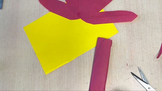 Как сделать цветок из цветной бумаги