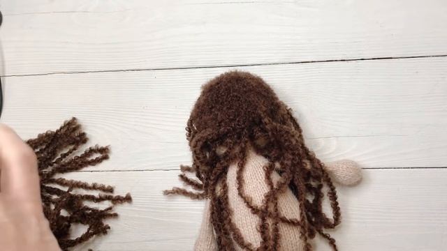 Кукла. Крепление волос смотреть онлайн