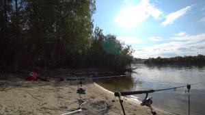 Рыбалка и отдых с женой на Дону!Снасть жмых и волос.