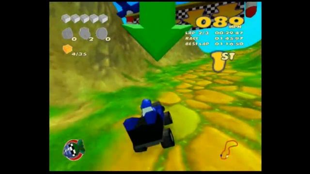 Бобби полицейский (LEGO Racers 2 PS2) #2