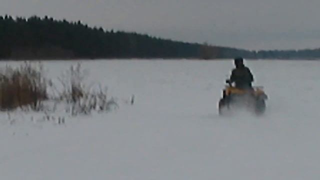 Покатушки зимой. #motoland