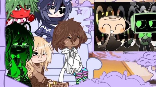 |{°•.💜✨🌸-}|реакция мир денди на (Вии)1/? #реакция#МирДе?