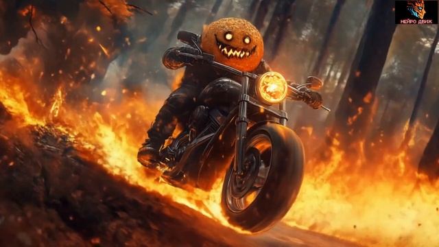 Колобок Рок Версия. AI Video. (нейросеть)