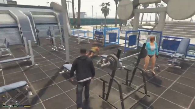 В Лос-Сантосе появился спортзал в гта 5 (теперь у Франк? смотреть онлайн