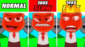 INCREDIBOX SPRUNKI 👿 | ANGER: 100X SLOW/FAST! 💢🔥 ЯРОСТНЫЙ МОД!