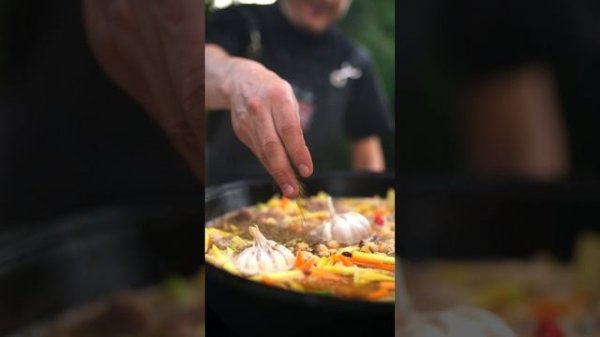 Рецепт праздничного плова в казане на Grillvett Tandoori!