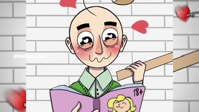 Балди [Basics In Behavior] кавер и анимация / песея на английско