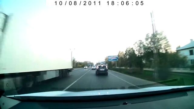 Пример записи видеорегистратора XDevice BlackBox-18