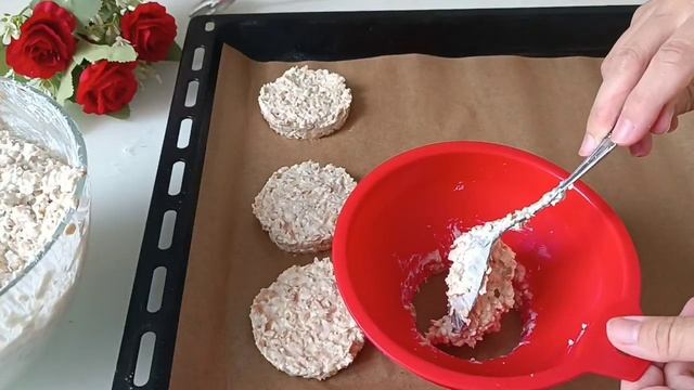 Полезное и вкусное овсяное печенье с творогом.