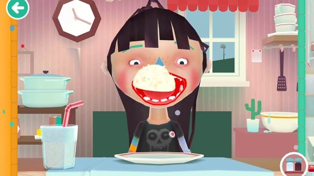 Белый еда🤍🍚 игра toca kitchen 2 toca Boca jr смотреть онлайн