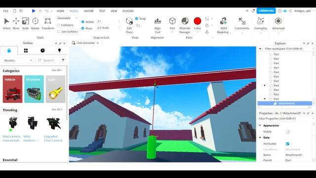 КАК СДЕЛАТЬ ПАРТ КОТОРЫЙ КРУТИТСЯ В РОБЛОКС СТУДИО? смотреть онлайн