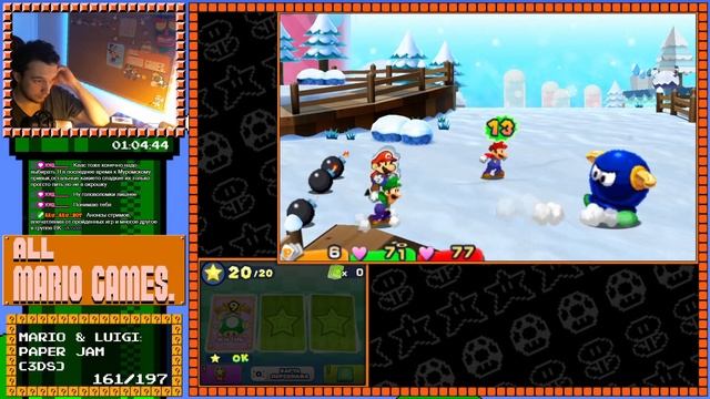[all MARIO GAMES] Its' a me Mario (Стрим #271) смотреть онлайн