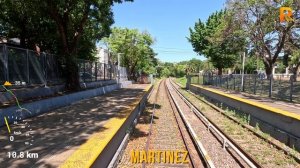 🚄 4К SmartTV ➤ Тигре - Ретиро, линия Митре, Буэнос-Айрес, Аргентина! UHD 60fps