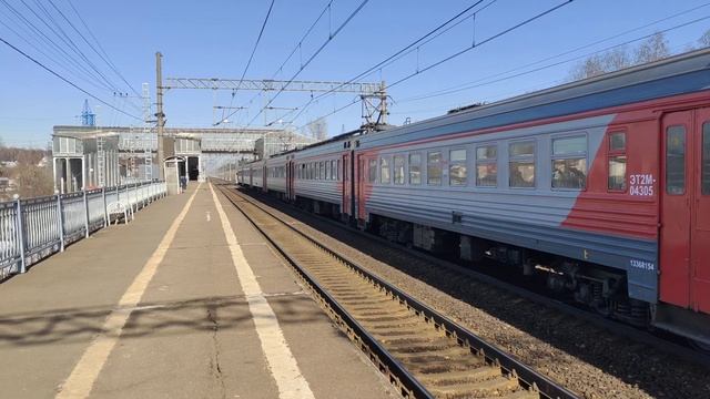 [Ultra HD] Электропоезд ЭТ2М-098