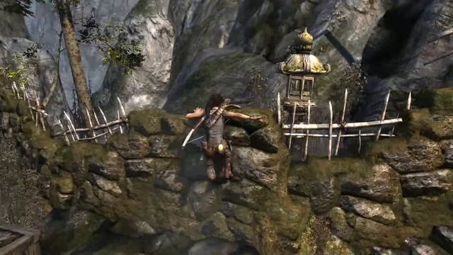 ПРОХОЖДЕНИЕ Tomb Raider 2013 - ДЕРЕВНЯ НА СКАЛАХ - ГОРНАЯ ДЕРЕ? смотреть онлайн