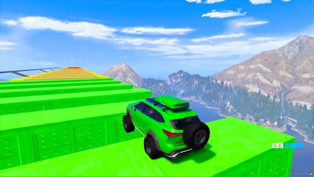 САМЫЙ ДЛИННЫЙ ЛИМУЗИН против СЛОМАННОЙ ДОРОГИ в ГТА 5 ? смотреть онлайн