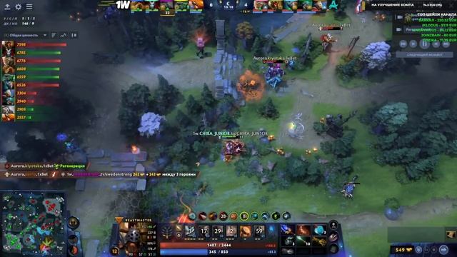 🔴 Kiyotaka НЕ ЗАШЕЛ в ЛОББИ - Aurora vs 1w Team - DreamLeague Season 26 смотреть онлайн