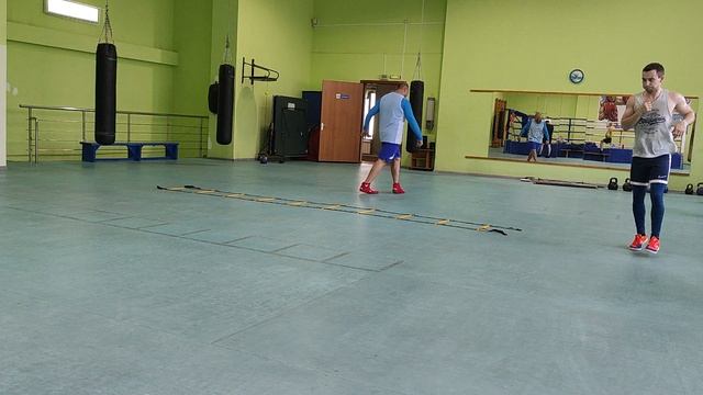 Тренировка на координационной лестнице 12.06.2025 смотреть онлайн