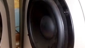 Басс тест сабвуфера от кинотеатра!ЖЁСТКИЙ БАСС!!!