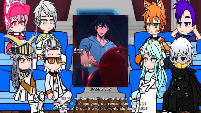 To be hero x react to sung Jin woo смотреть онлайн