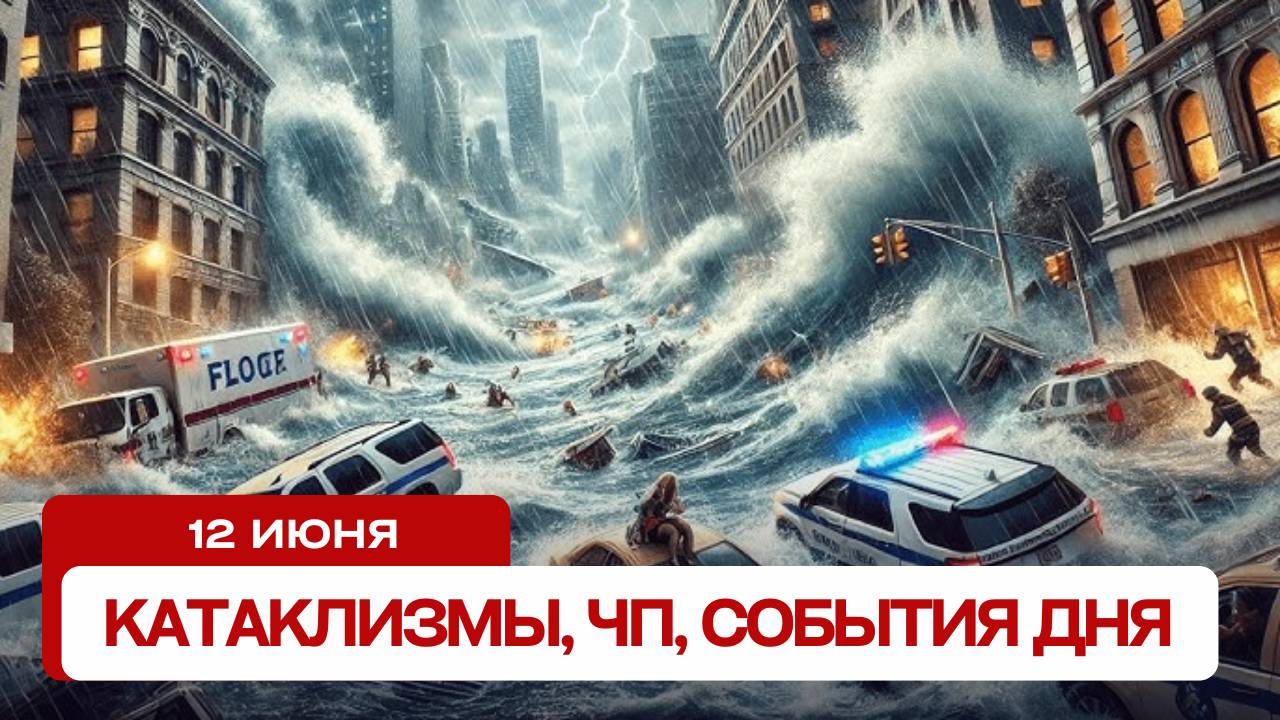 Новости сегодня 12.06.2025. Катаклизмы за день, ЧП, события дня смотреть онлайн