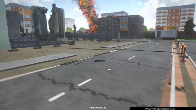 Fire Tornado Vs RUSSİA TOWN | Teardown | Realistic Tornado Storm Destruction Mod ( торнадо смотреть онлайн