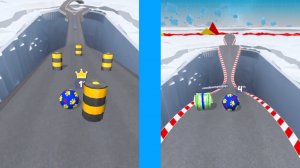 Going balls All Levels Gameplay IOS Android Going Balls Level 691 Race