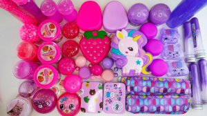 Фиолетово-розовый слайм 💜💗 | Яркий антистресс своими руками