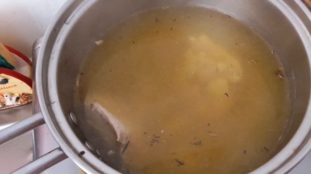 Сезонный Куриный суп #Мои 200 Супов. Грибной Суп с Черно?