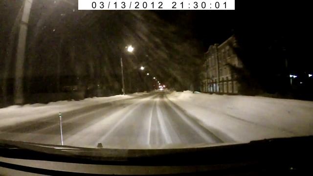 Ночная съемка в городе Mystery MDR-700