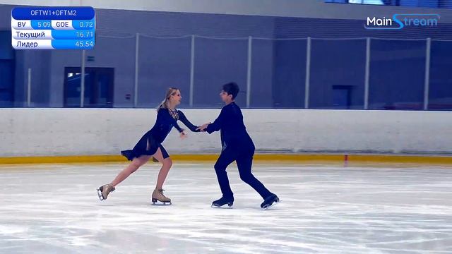 Евдокия КРЮЧКОВА/Артем МЯКИШЕВ FD 05.09.2024 Первенство Мос смотреть онлайн