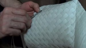 Ручка для корзинки из ПЭТ-ленты ("плоская косичка")