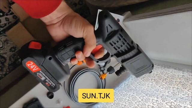 аккумуляторный мини мойка для автомобиля