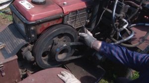 С мотоблока минитрактор  Minitractor from motoblock