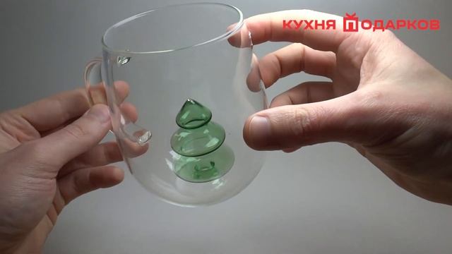 Чашка елка с логотипом