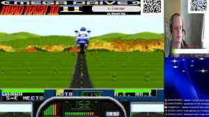 Стрим в ROAD RASH 2. Прохождение игры с приставки . 3 стрим