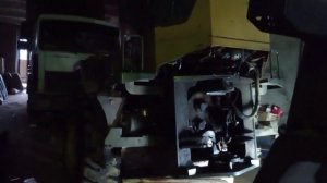 ремонт рамы, фронтальный погрузчик.