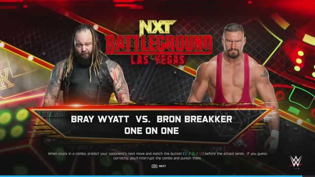 WWE 2K25 PC 15 BRAY WYATT Vs BRON BREAKKER
